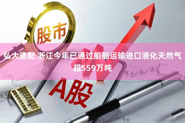 弘大速配 浙江今年已通过船舶运输进口液化天然气超559万吨