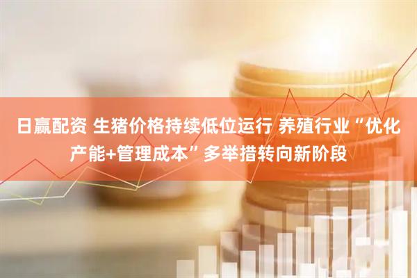 日赢配资 生猪价格持续低位运行 养殖行业“优化产能+管理成本”多举措转向新阶段