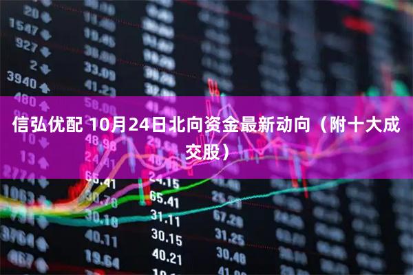 信弘优配 10月24日北向资金最新动向（附十大成交股）